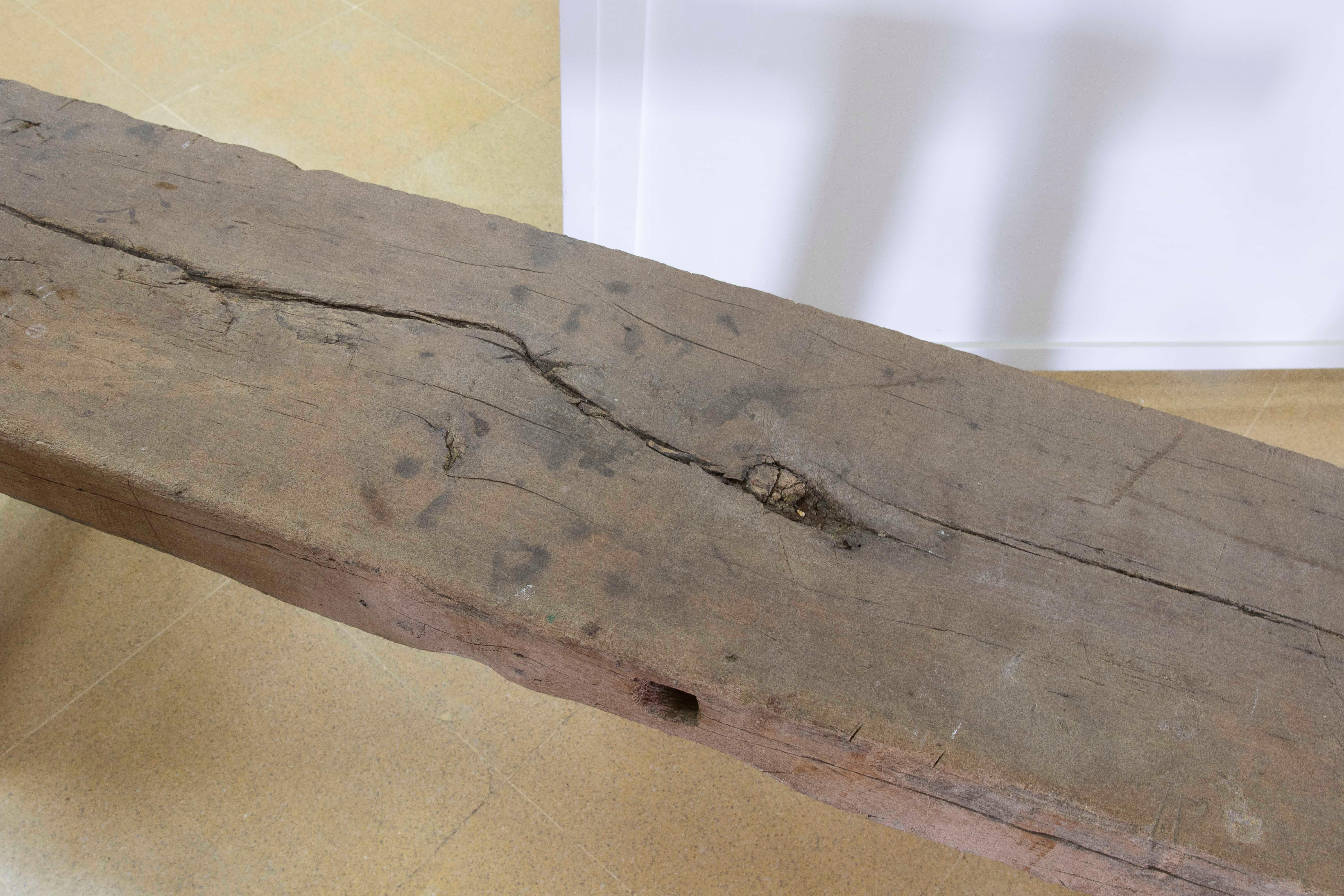 Banco de trabajo de carpintero de madera maciza española en venta 1