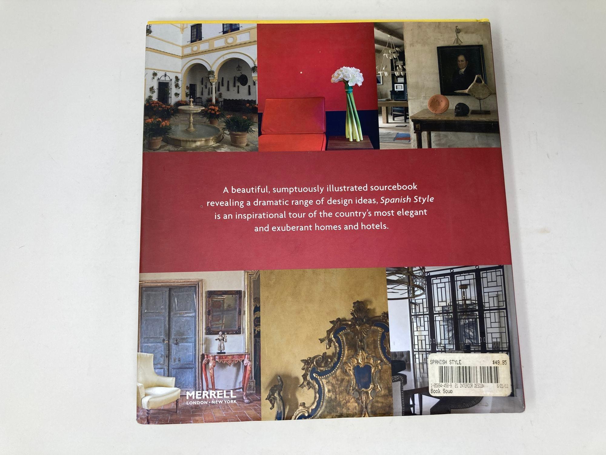 American Spanish Style by Kate Hill, Photography by Tim Clinch Hardcover Book For Sale