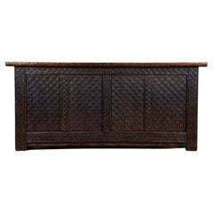 Spanish Style Sideboard with Carved Doors