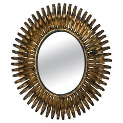 Antique Spanish Sunburst Mirror