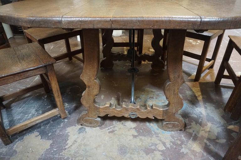 Spanish Table and Chairs Set at 1stDibs spanish table and chairs