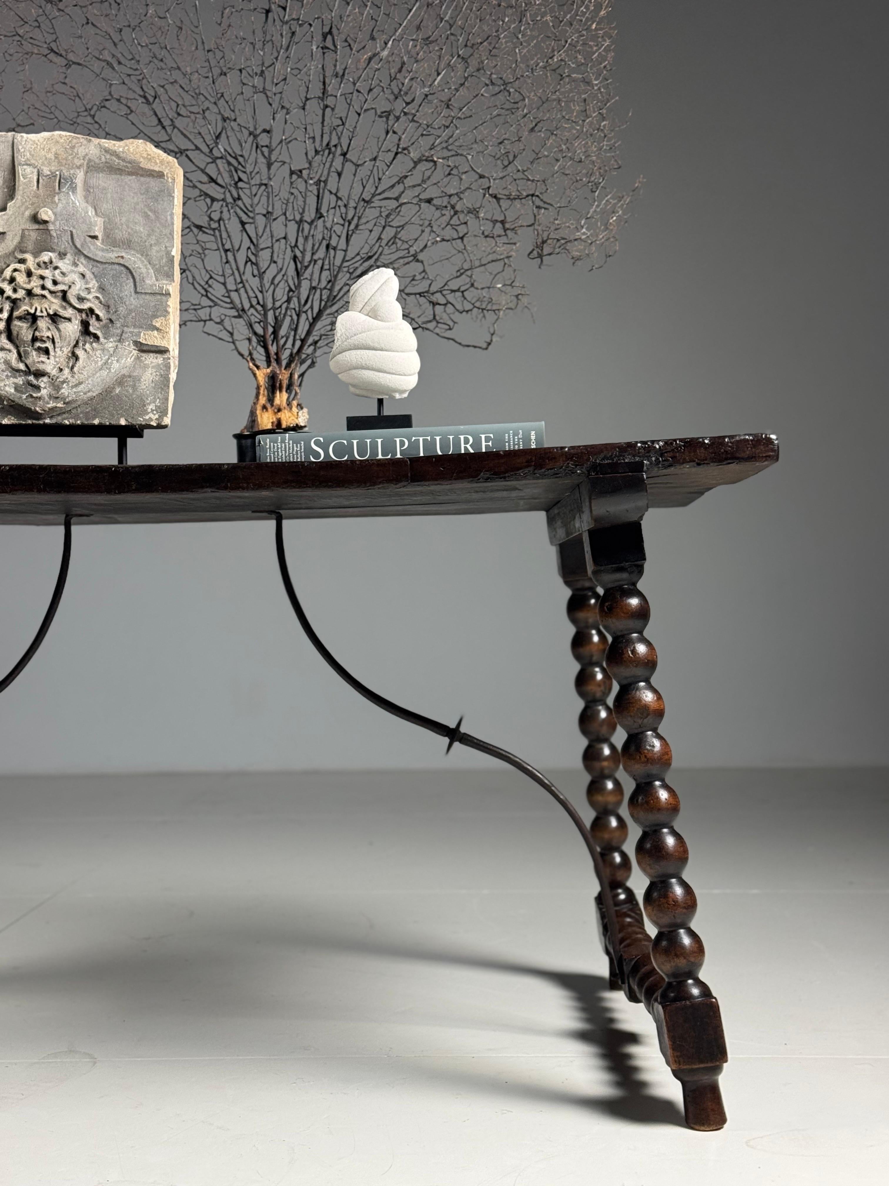 18th Century Spanish Table Bobbin 18th century For Sale