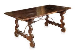 Spanish Table, Walnut, Baroque, 17th Century