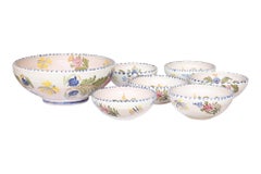 Spanish Talavera Bowls, Set of 7