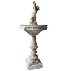 Spanish Terra Cotta Fountain, Early 20th Century