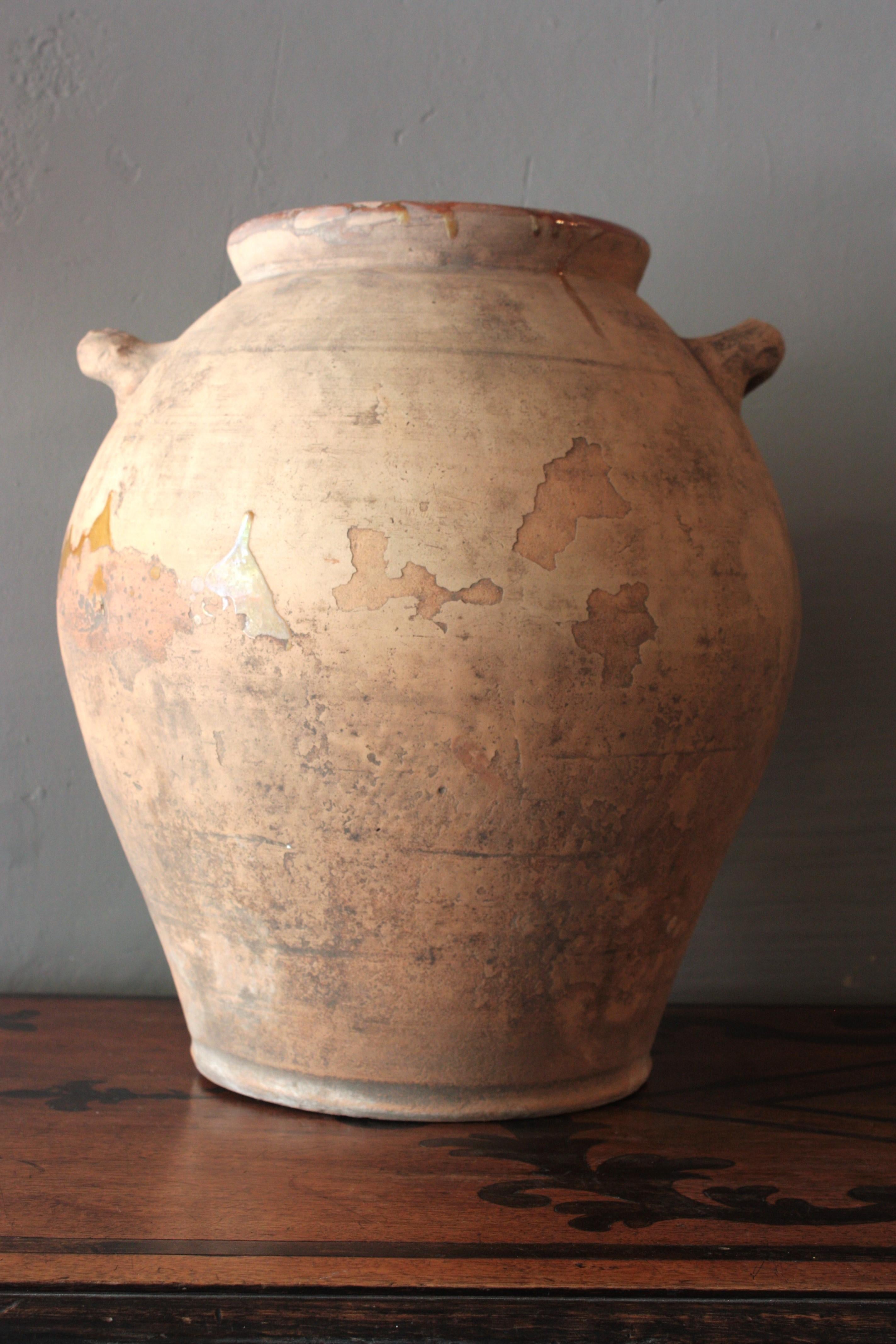 Spagnolo Vaso o recipiente per Oliver in terracotta spagnolo in vendita