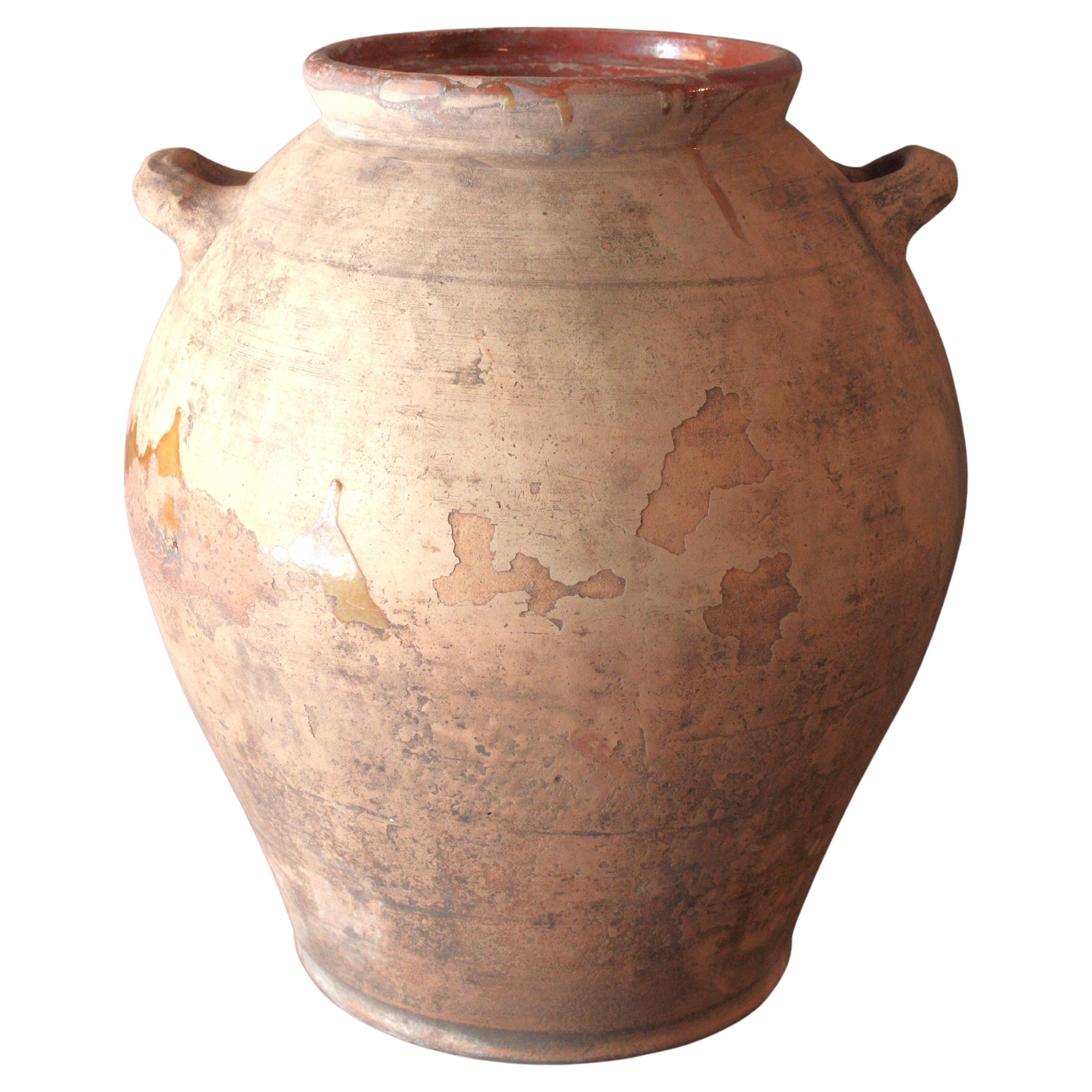 Vaso o recipiente per Oliver in terracotta spagnolo in vendita