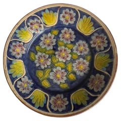 Retro Spanish Terracotta Plate