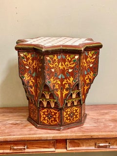 Spanish Tile Top Occasional Table