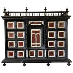 Spanish Tortoiseshell Cabinet, 17th Century