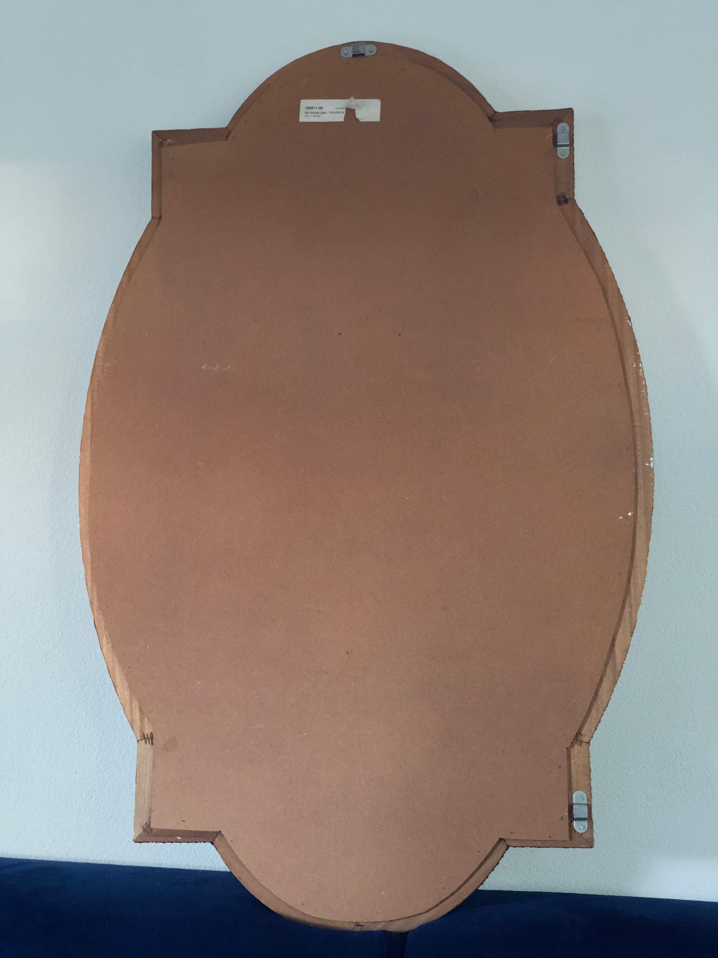 Spanish Venetian Full Length Mirror Hollywood Regency 1980s 1