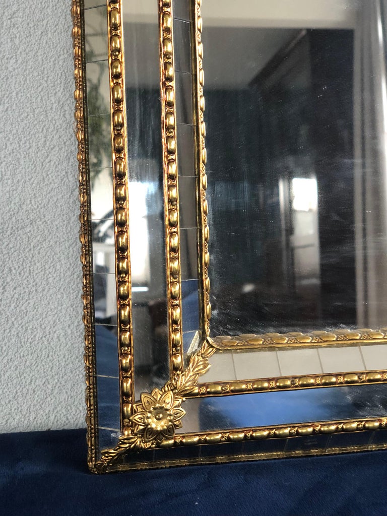 Spanish Full Length Mirror Hollywood Regency 1990s For Sale at