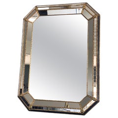 Spanish Venetian Mirror Hollywood Regency, 1990s