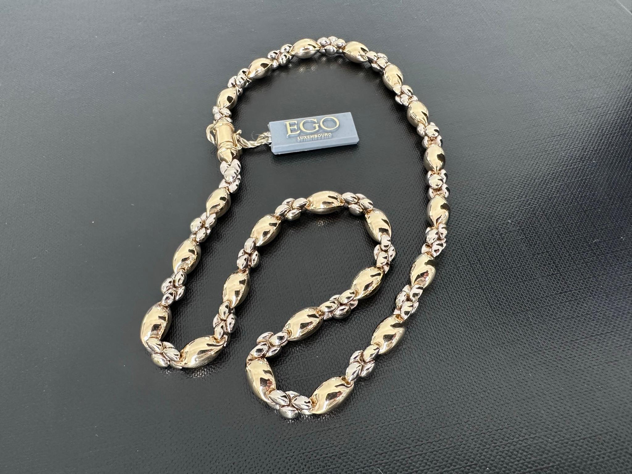 Spanish Vintage 18kt Yellow Gold Necklace For Sale 1