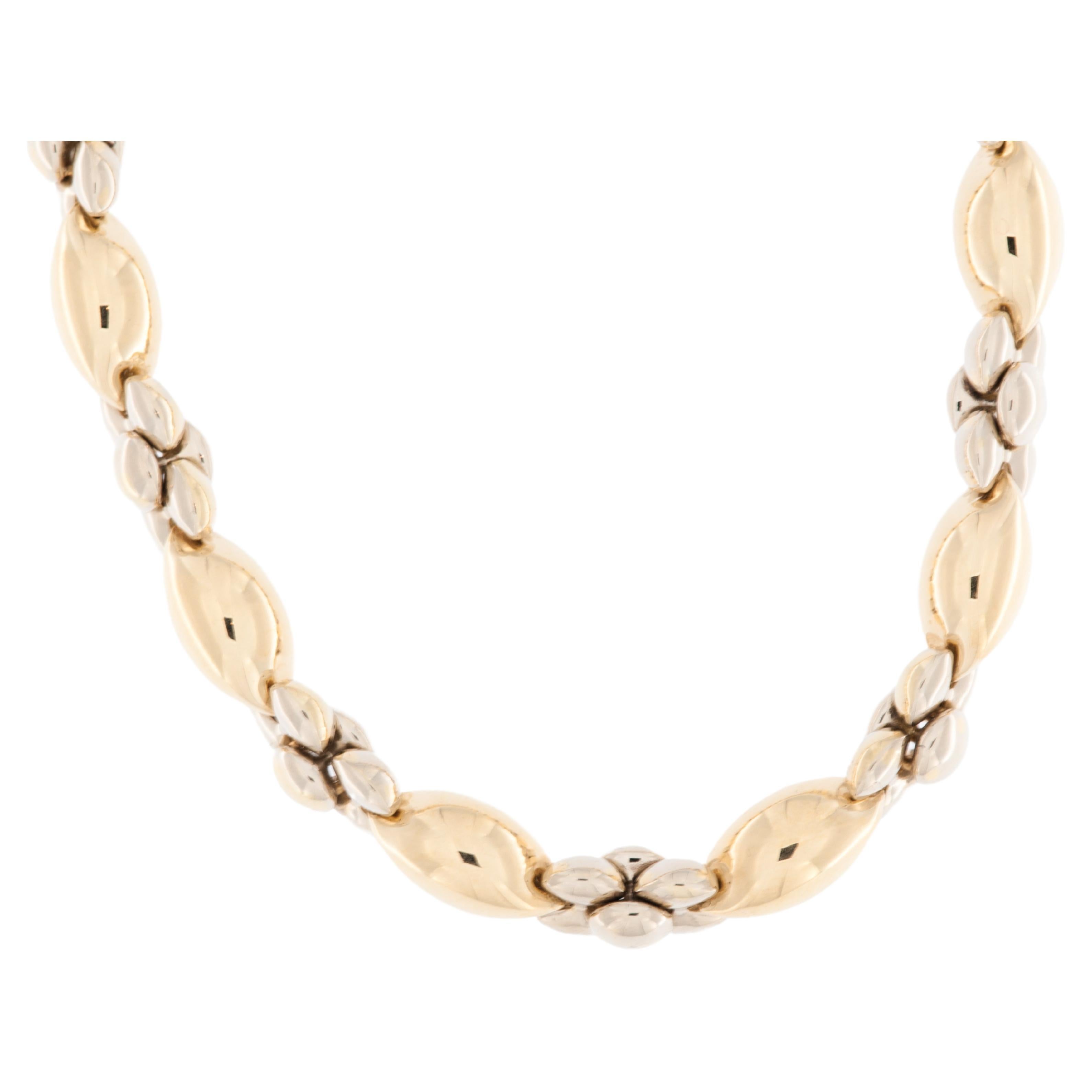Spanish Vintage 18kt Yellow Gold Necklace For Sale