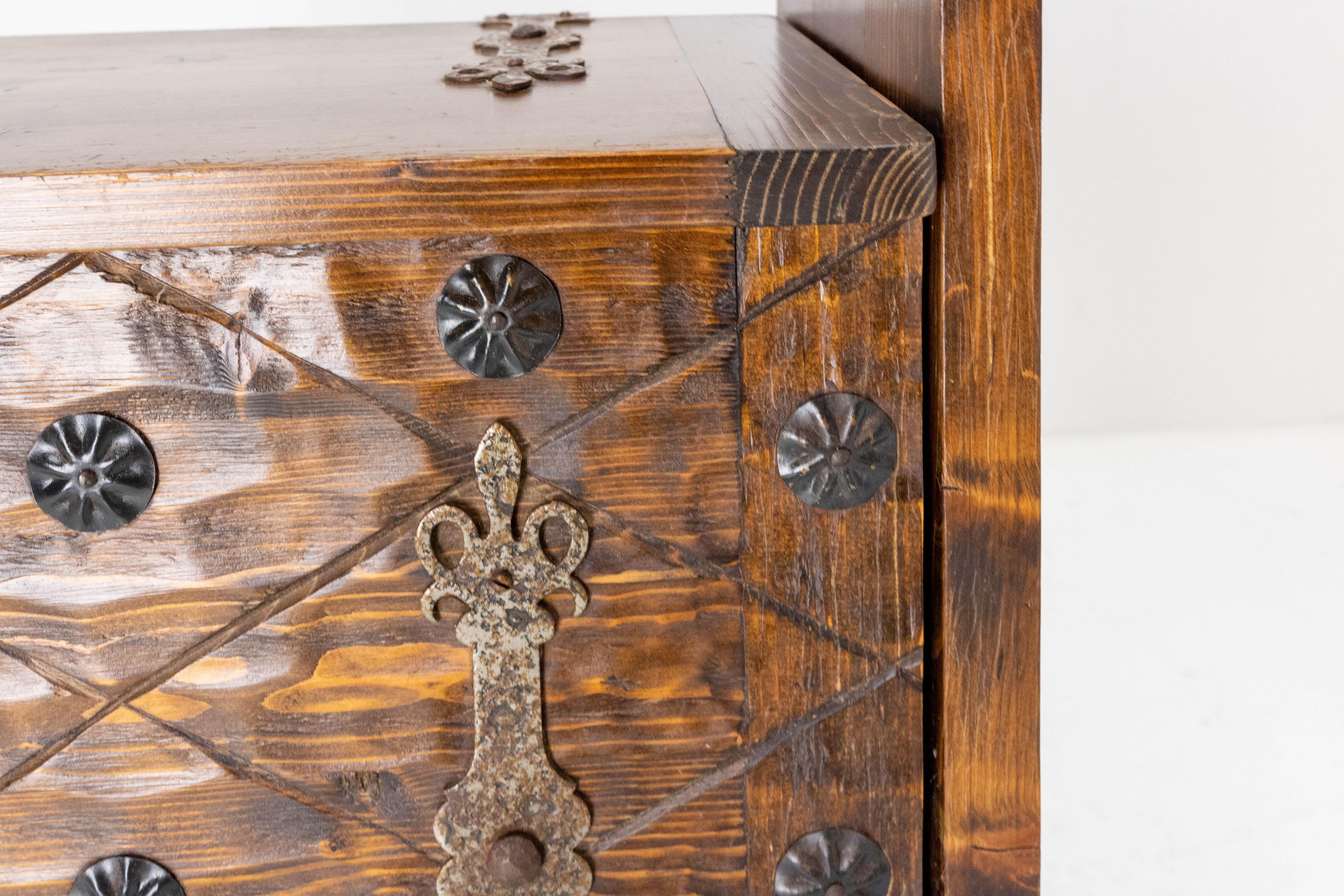 vintage bar cabinet