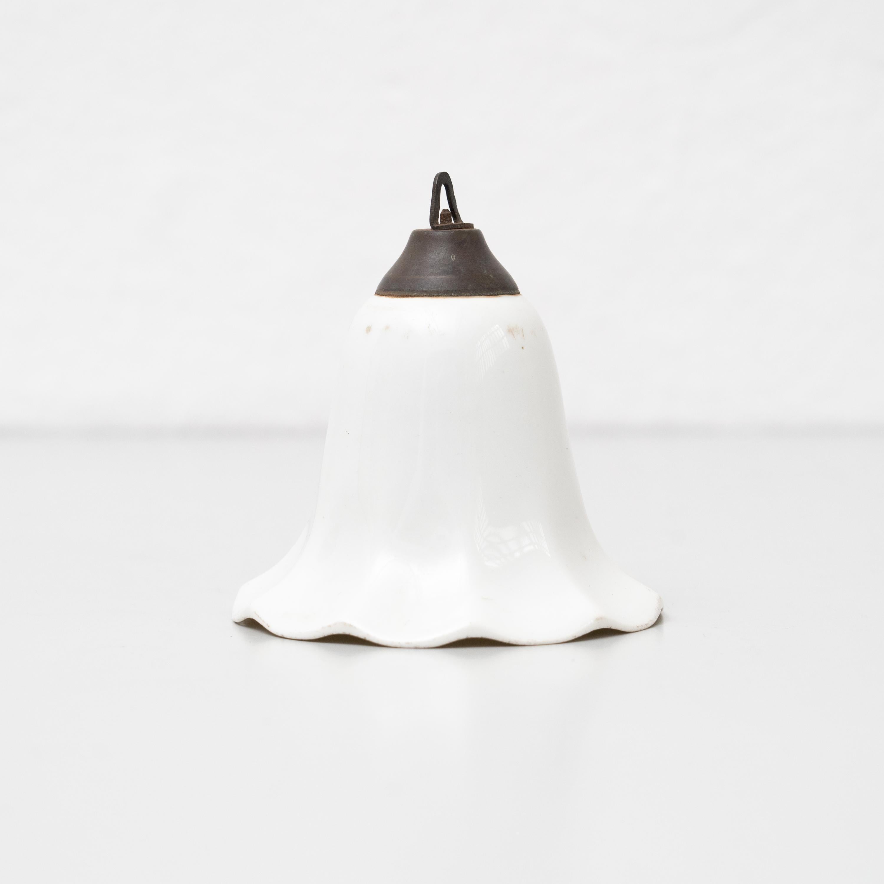 Campana de cerámica vintage española, circa 1960 en venta 6