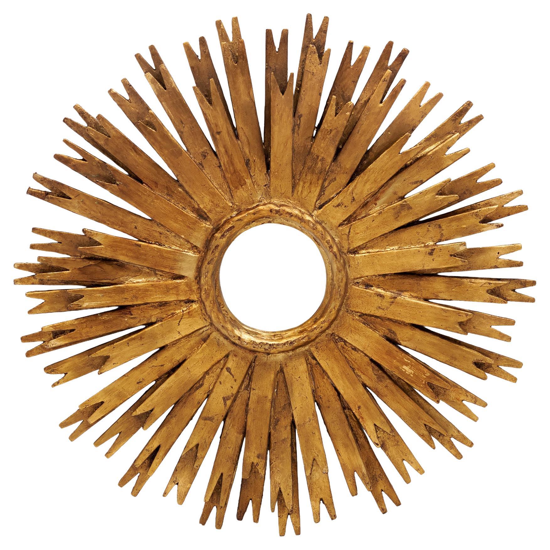 Spanish Vintage Sunburst Mirrors