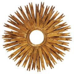 Spanish Vintage Sunburst Mirrors