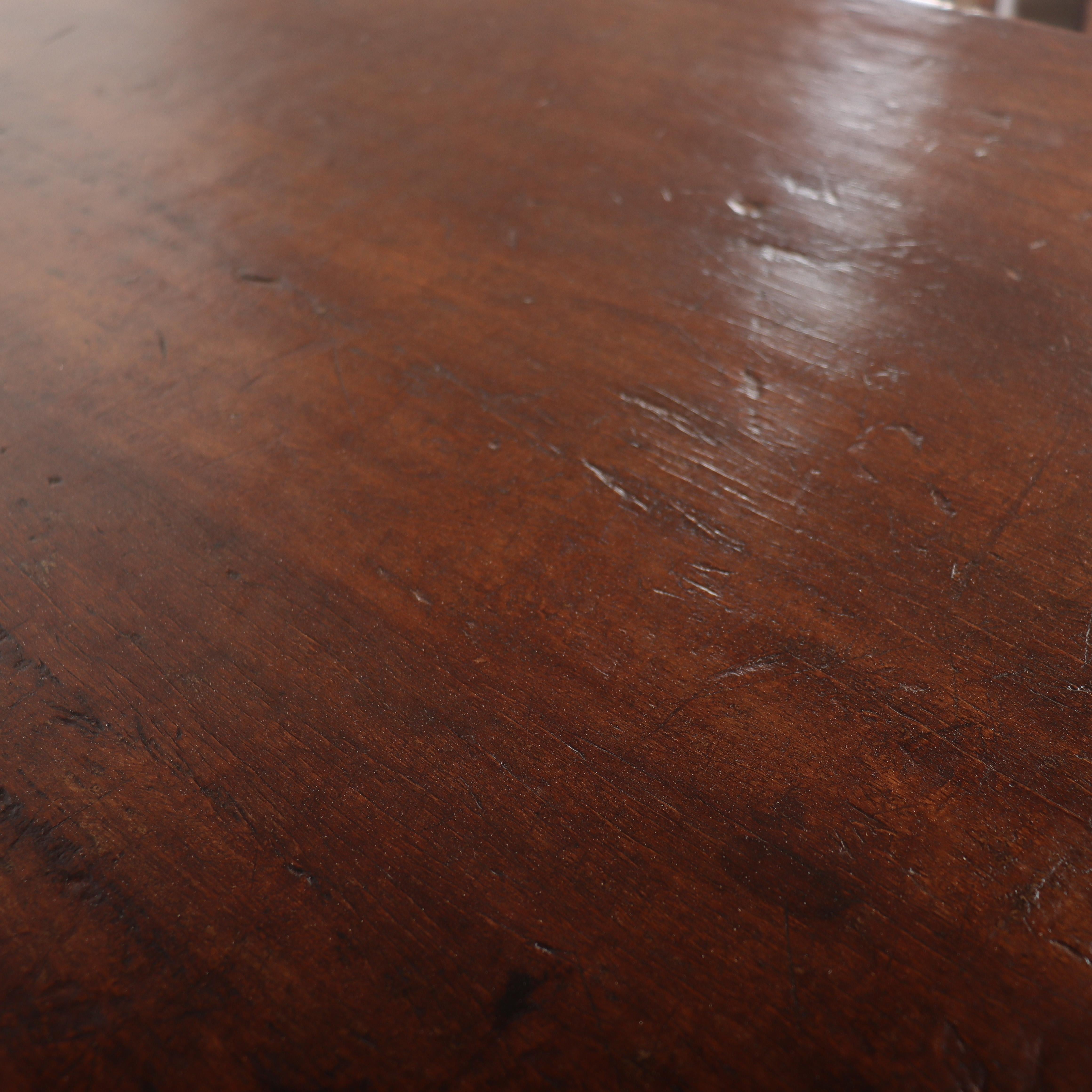 Table à tréteaux en noyer espagnol en vente 2