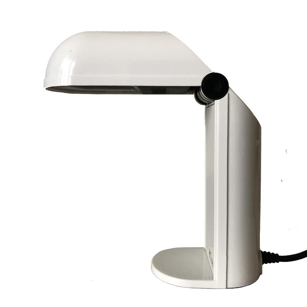 Lampe de table blanche espagnole Fase, modèleambina, années 1980 en vente 6