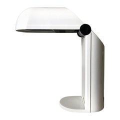 Lampe de table blanche espagnole Fase, modèleambina, années 1980