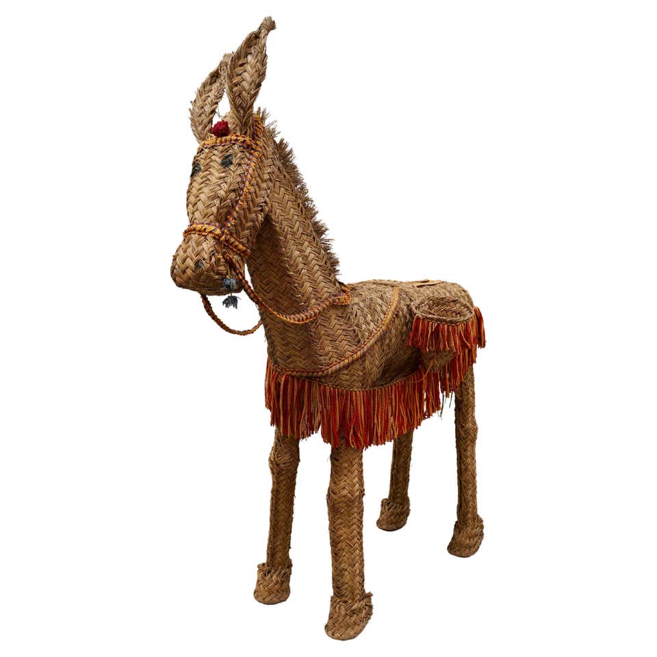 Franco Albini Style Wicker Bamboo Rocking Chair For Sale at 1stDibs ...