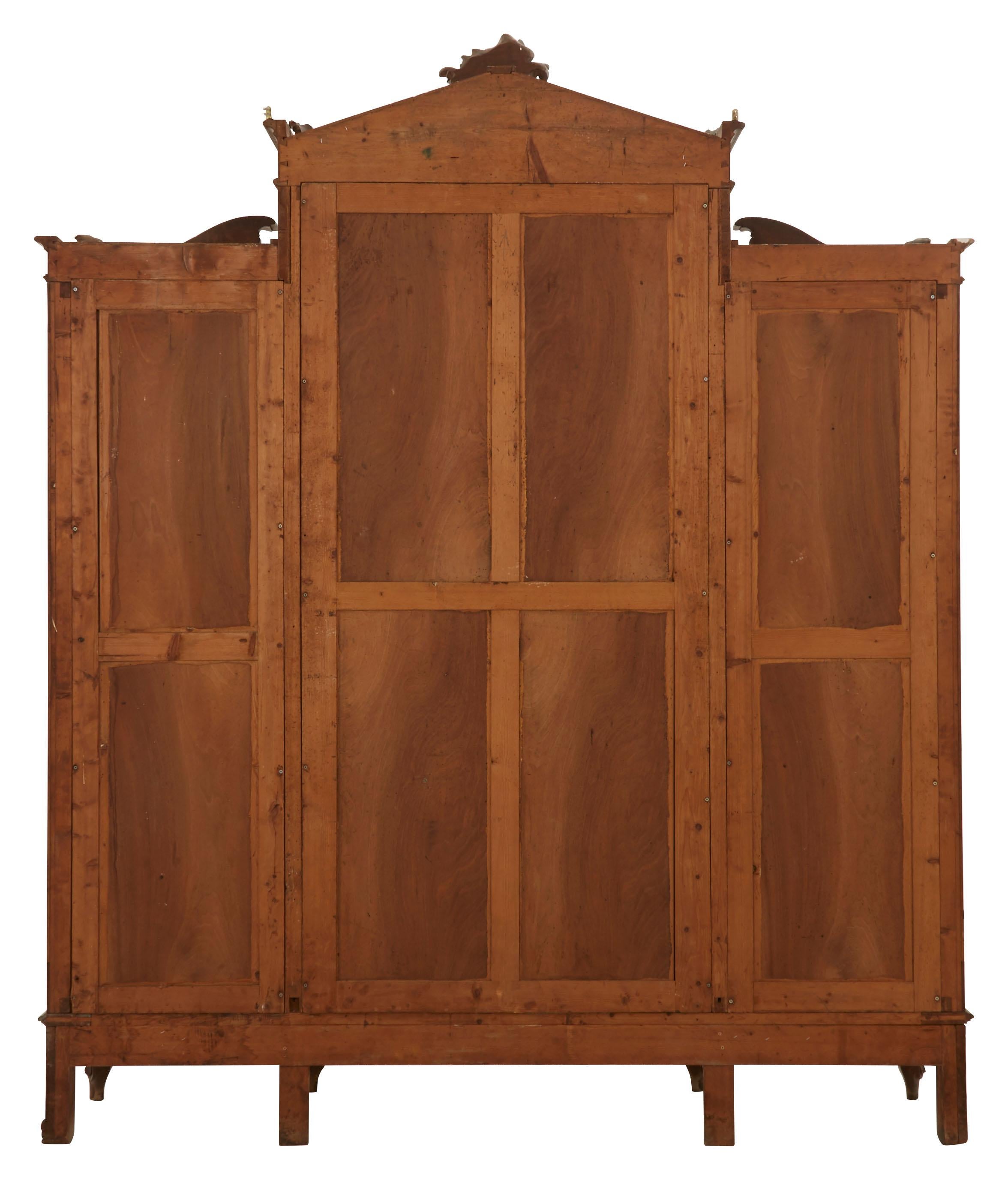 Spanish Wooden Grande Armoire 2