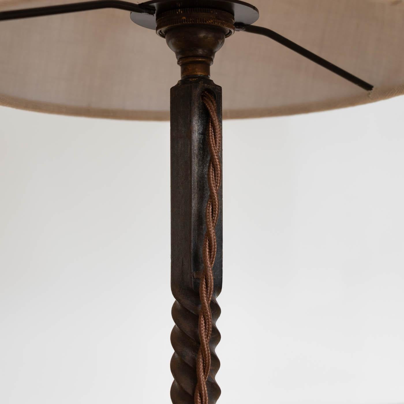 Spanish Wrought Iron Table Lamp 4