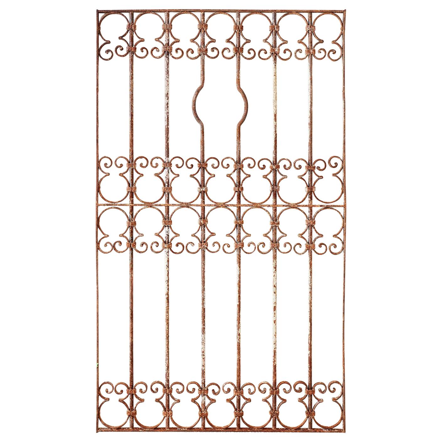 Spanish Wrought Iron Window Grill or Gate