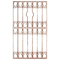 Spanish Wrought Iron Window Grill or Gate