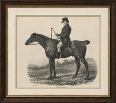 Spankaway, Celebrated British Racehorse – Gauci Lithograph c.1840