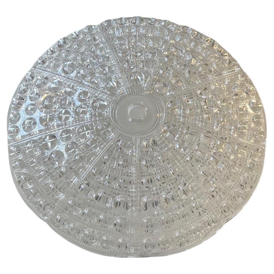 Spare Crystal Shade for Carl Fagerlund, Orrefors Flush Mount, 1960s For Sale