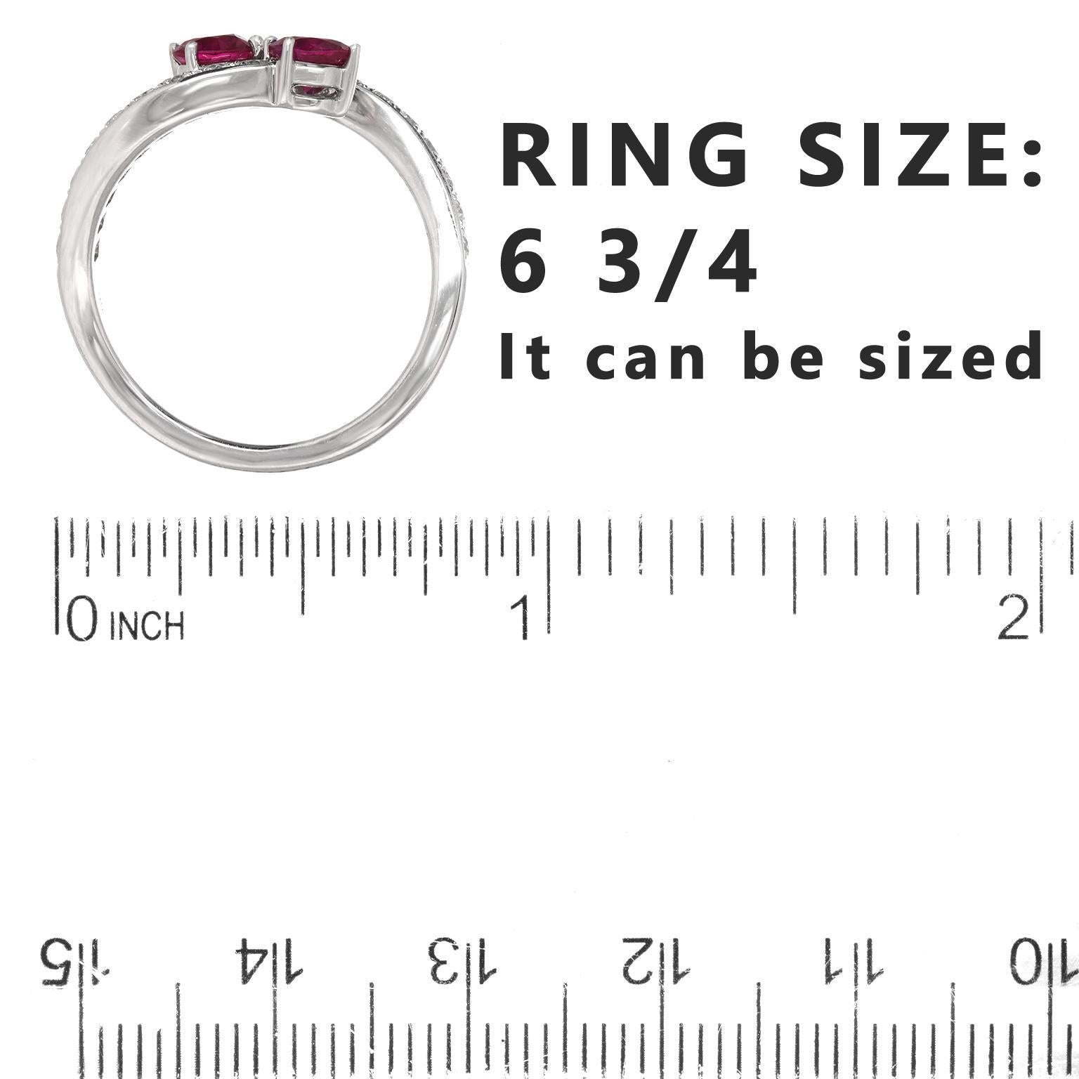 Spark Ruby and Diamond Ring 1
