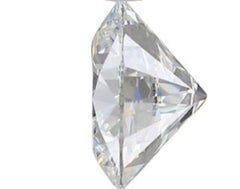 Sparking 1 Pc Flawless Natural Diamond with 0.52 Ct Round D IF IGI Certificate