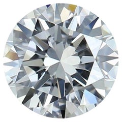 Sparking 1 Pc Flawless Natural Diamond with 0.53 Ct Round D IF IGI Certificate