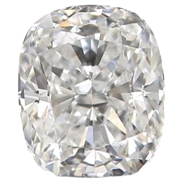 Sparking 1 Pc Flawless Natural Diamond with 1.00 Ct Cushion D IF IGI Certificate