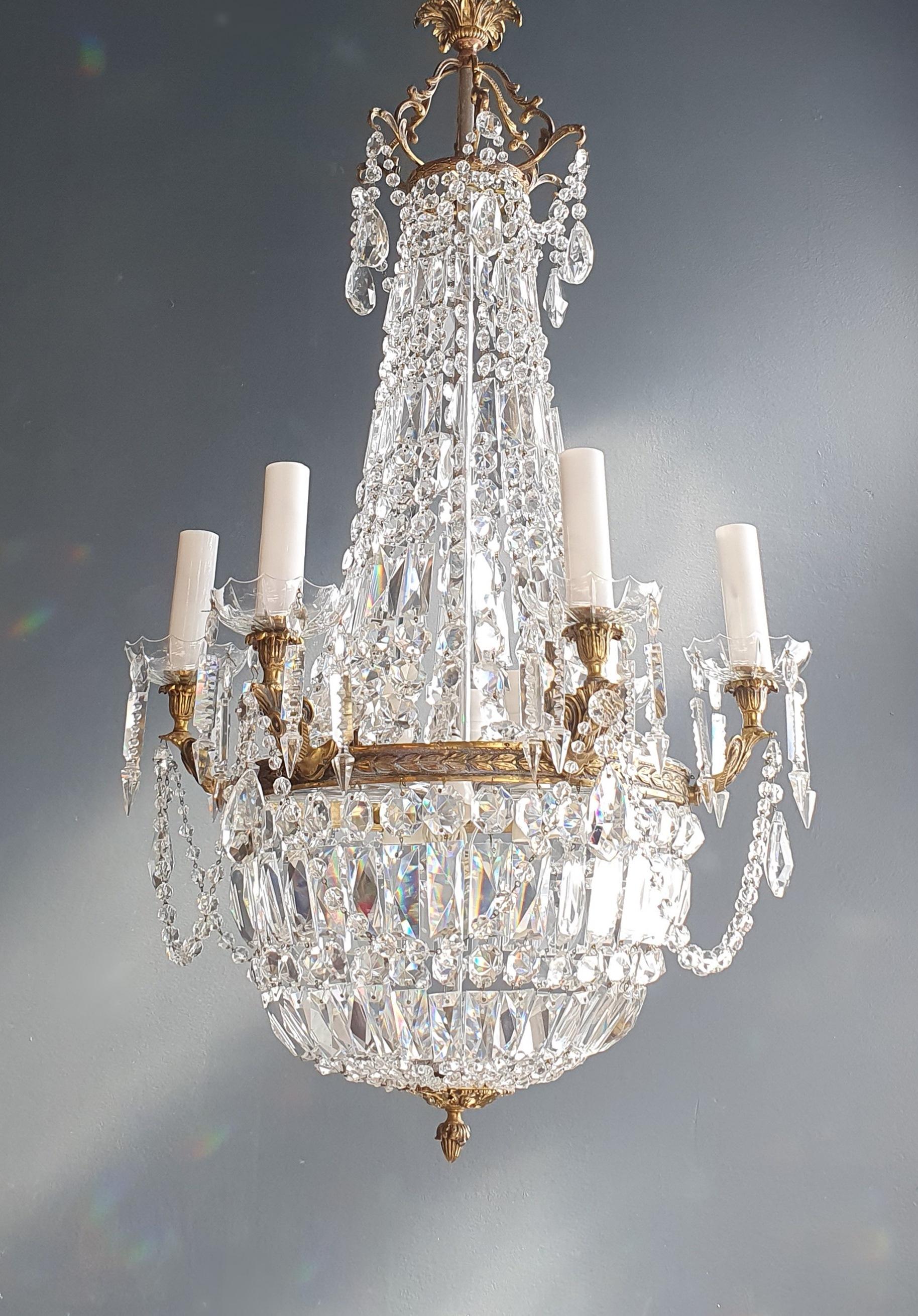 Sparkle Empire Sac a Pearl Chandelier Crystal Gold Basket Antique Brass Classic 2