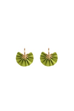 Sparkle Hoops in Silk, Bronze & 24k Vermeil Gold by Katerina Makriyianni