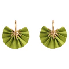 Sparkle Hoops in Silk, Bronze & 24k Vermeil Gold by Katerina Makriyianni