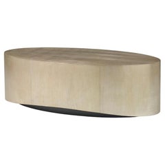 Sparkle Modern Oval Coffee Table