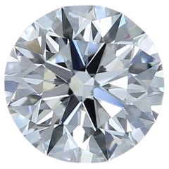 Sparkling 0.40ct Natural Round-Shaped Diamond - GIA Certified