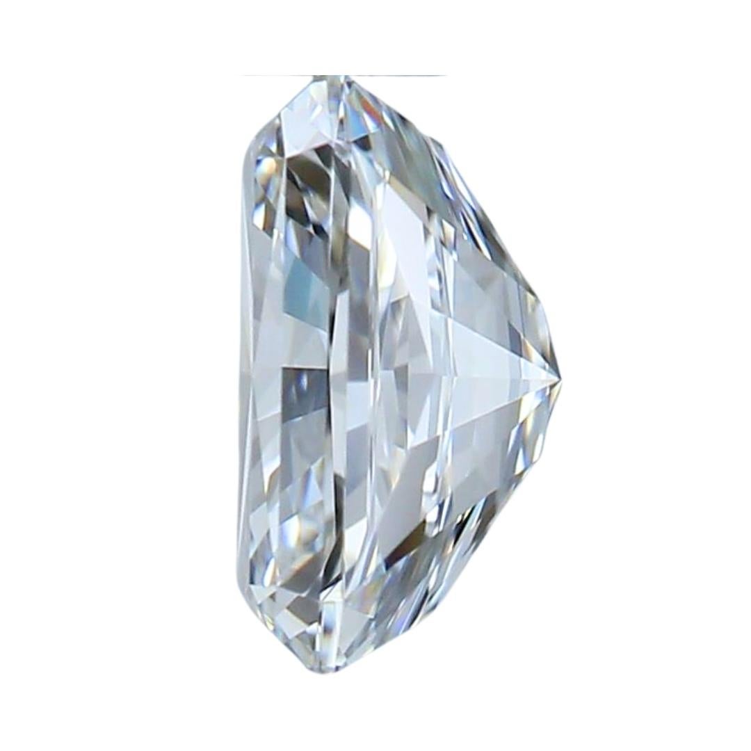 Sparkling 0,91 Karat Diamant im Idealschliff - GIA-zertifiziert  (Radiantschliff) im Angebot