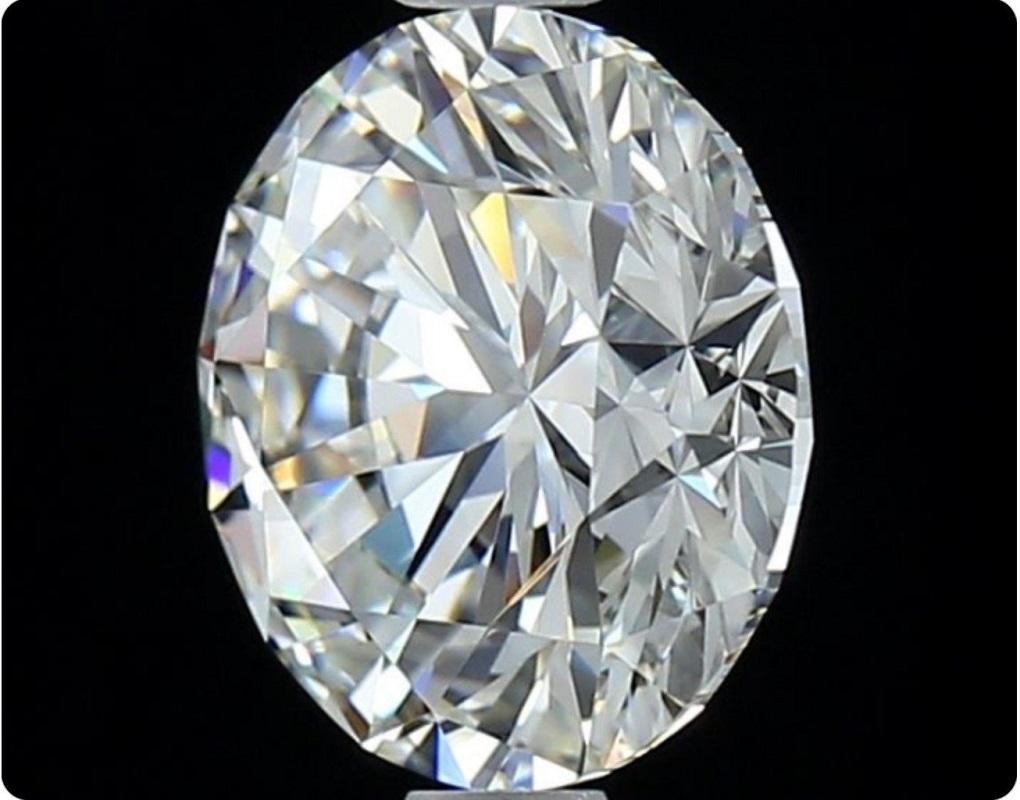 Diamante brillante de 1 pieza con certificado GIA de diamante natural de 0,93 ct en venta 1
