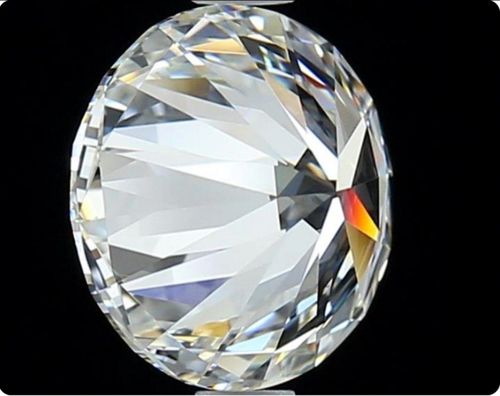 Diamante brillante de 1 pieza con certificado GIA de diamante natural de 0,93 ct en venta 2