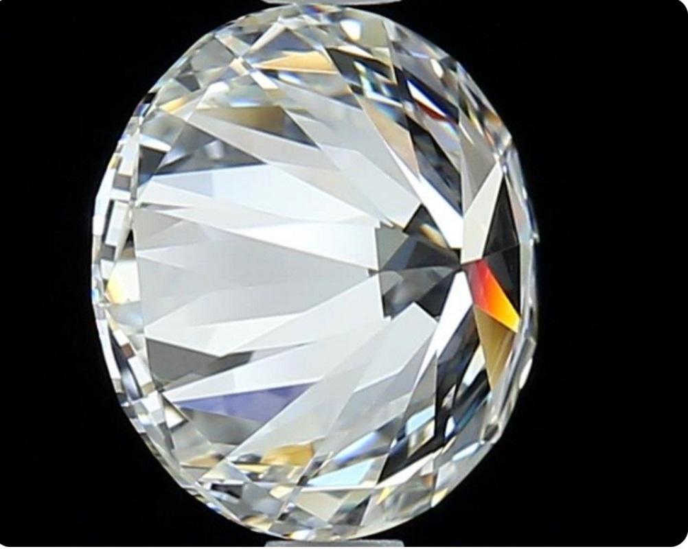 Diamante brillante de 1 pieza con certificado GIA de diamante natural de 0,93 ct en venta 3