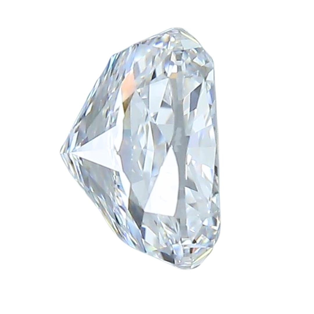 Taille coussin Étincelante 1 pièce, diamant naturel de taille idéale de 1,24 carat, certifié GIA en vente