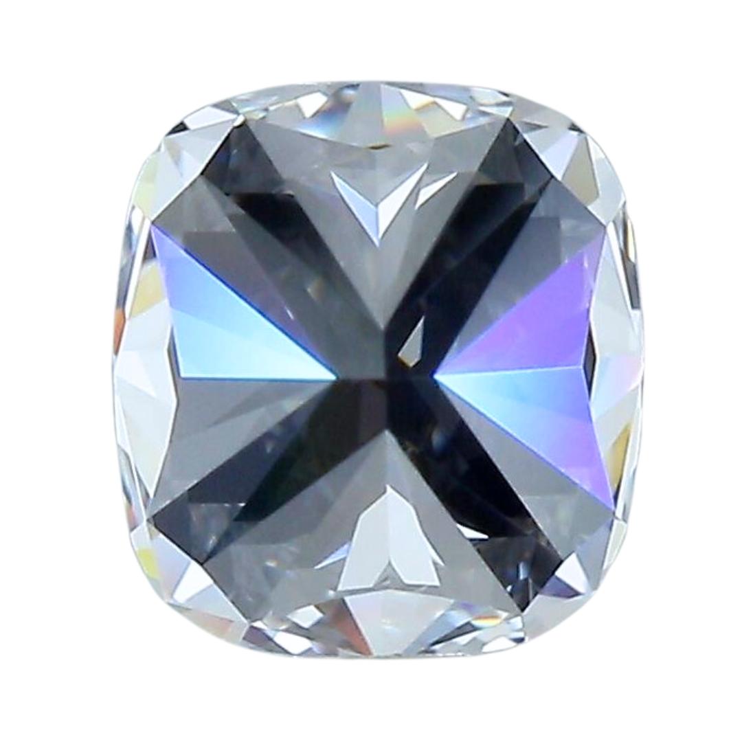 Étincelante 1 pièce, diamant naturel de taille idéale de 1,24 carat, certifié GIA Pour femmes en vente
