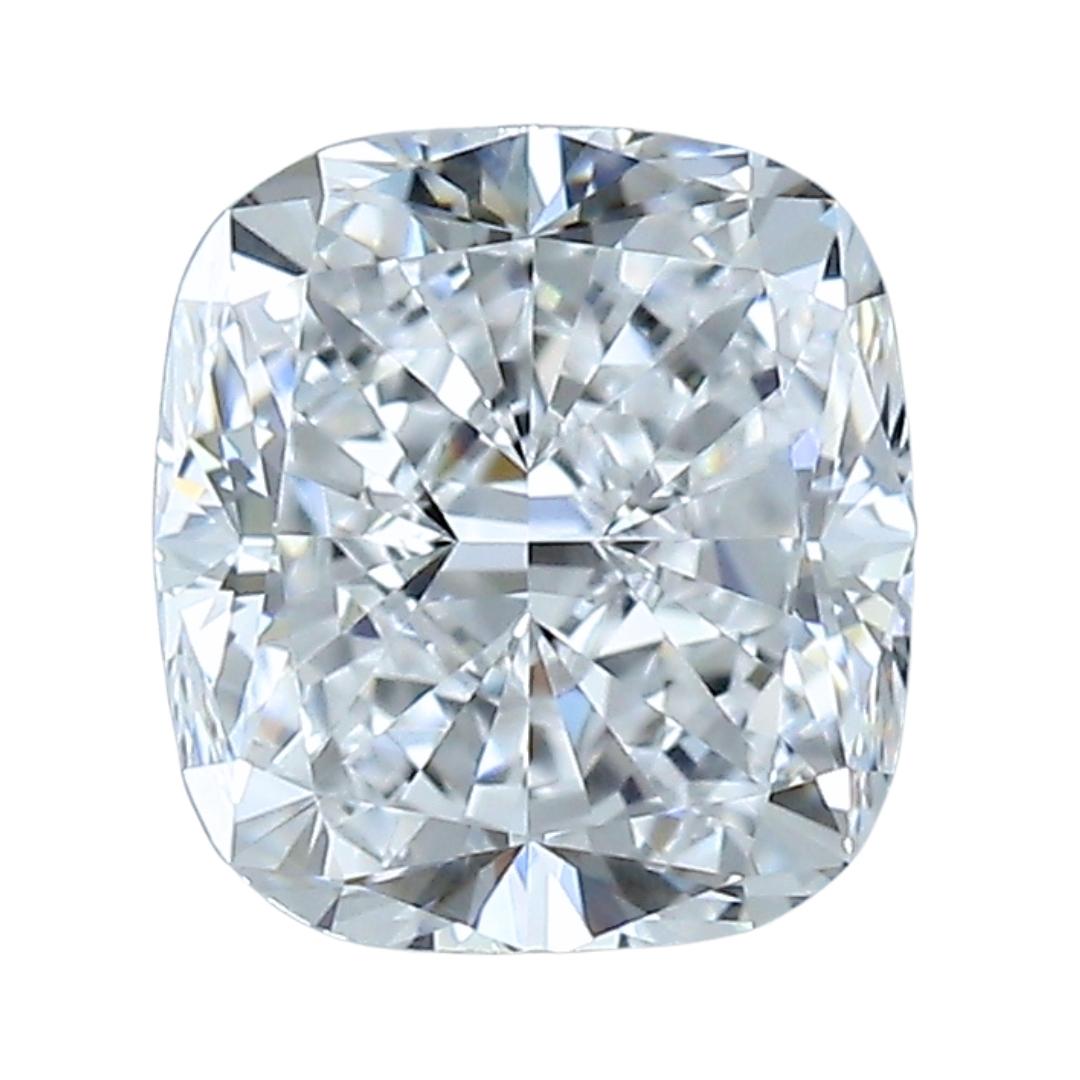 Étincelante 1 pièce, diamant naturel de taille idéale de 1,24 carat, certifié GIA en vente 2