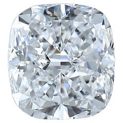 Étincelante 1 pièce, diamant naturel de taille idéale de 1,24 carat, certifié GIA